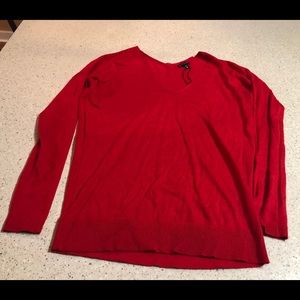 Express sweater xs red